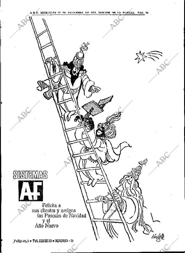 ABC MADRID 22-12-1971 página 70
