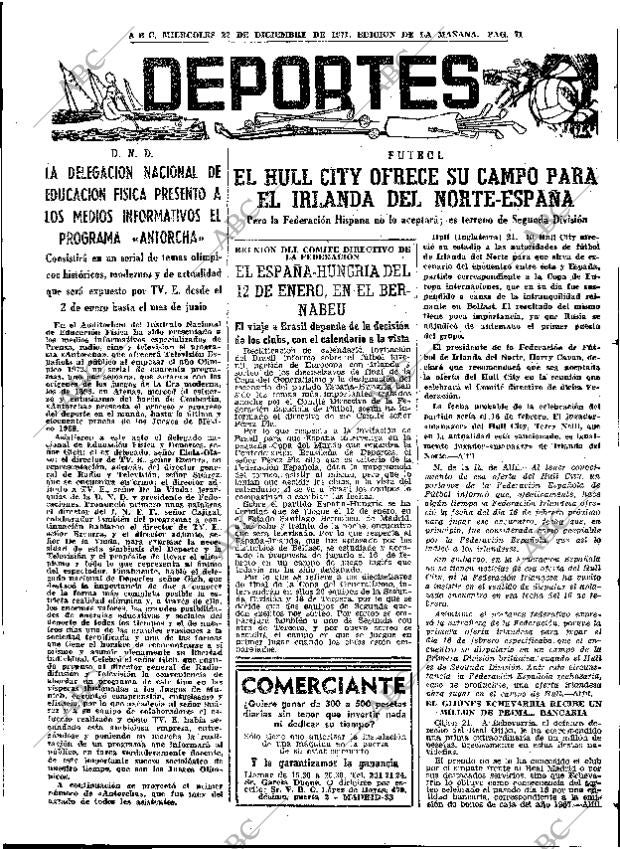 ABC MADRID 22-12-1971 página 71