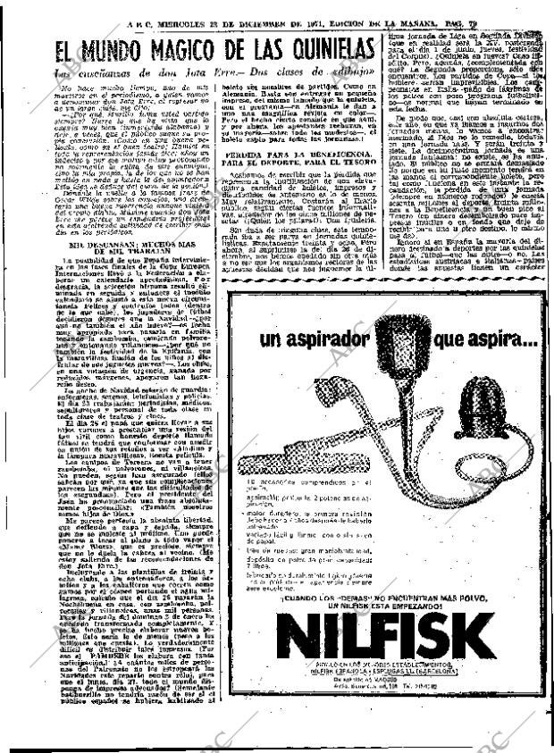 ABC MADRID 22-12-1971 página 79