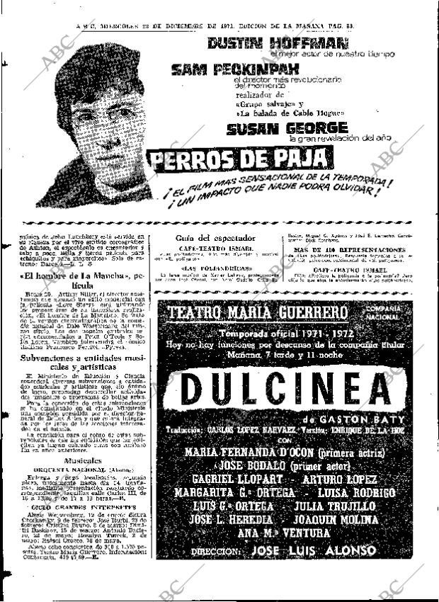 ABC MADRID 22-12-1971 página 88