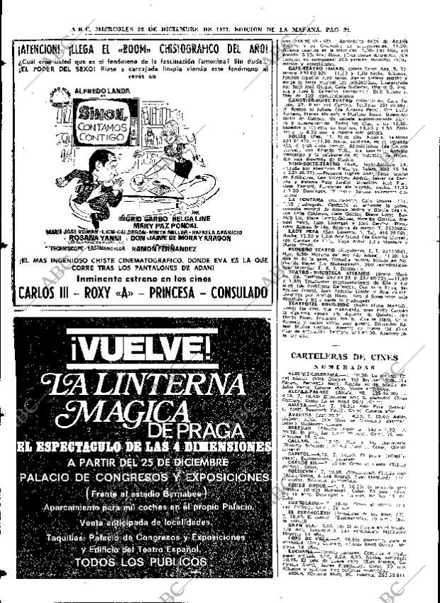 ABC MADRID 22-12-1971 página 94