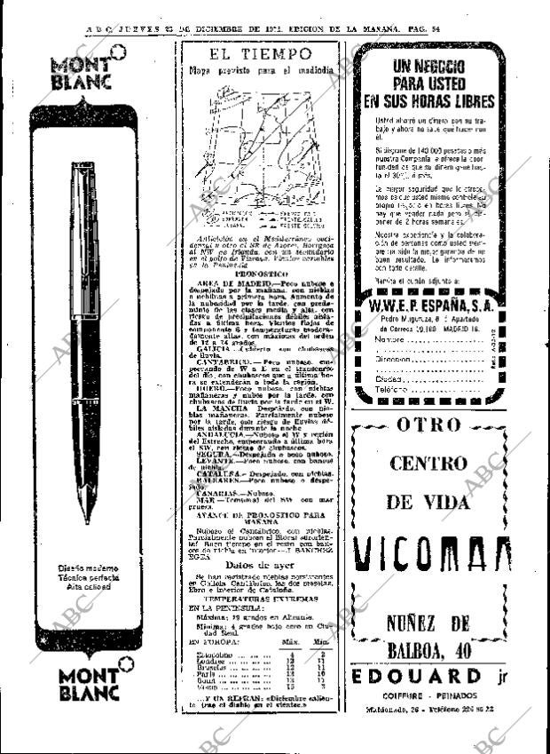 ABC MADRID 23-12-1971 página 54