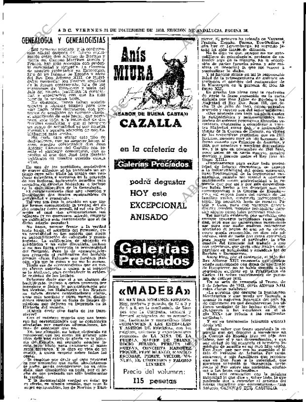 ABC SEVILLA 24-12-1971 página 36