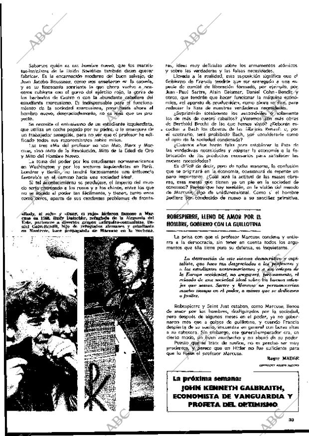 BLANCO Y NEGRO MADRID 25-12-1971 página 33