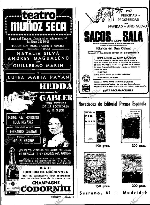 ABC MADRID 29-12-1971 página 14