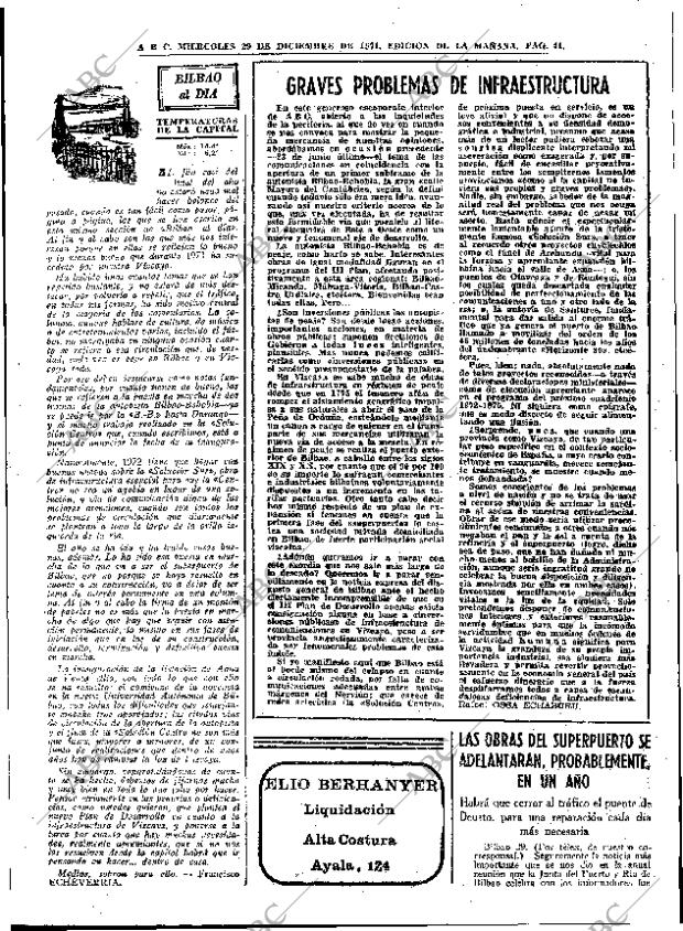 ABC MADRID 29-12-1971 página 41