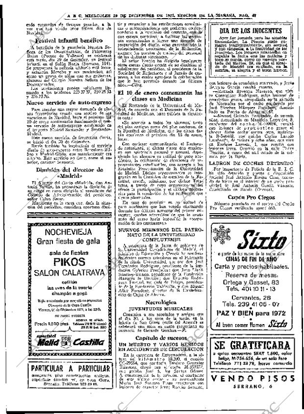 ABC MADRID 29-12-1971 página 47