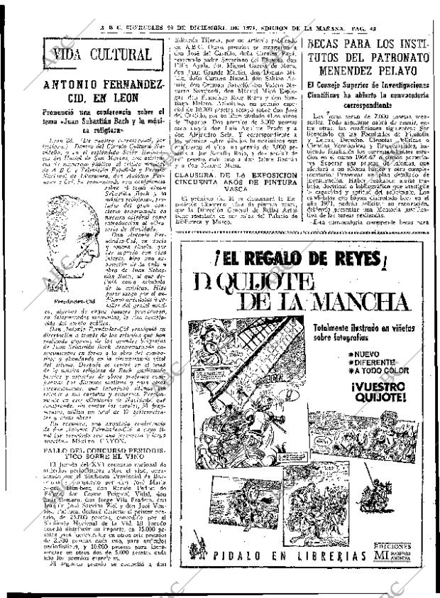 ABC MADRID 29-12-1971 página 49