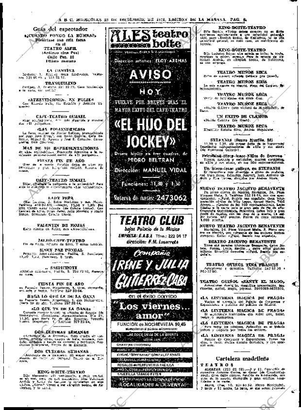 ABC MADRID 29-12-1971 página 83