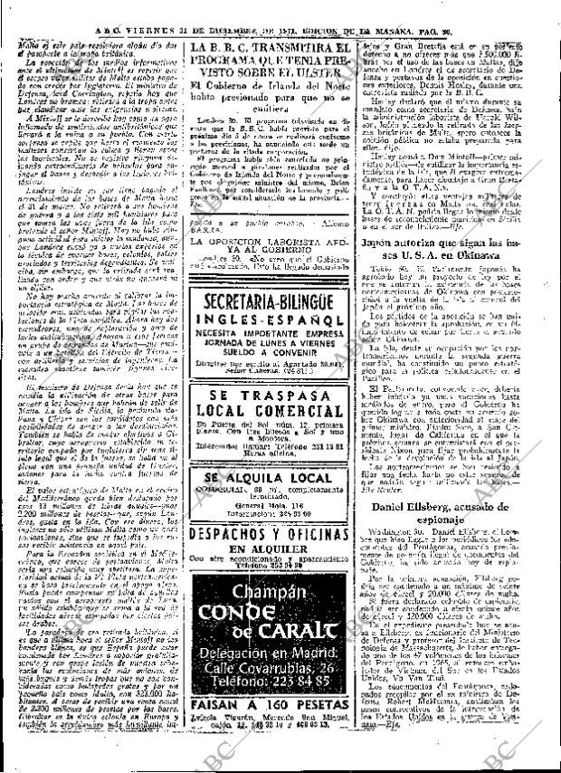 ABC MADRID 31-12-1971 página 30