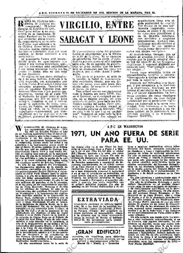 ABC MADRID 31-12-1971 página 31