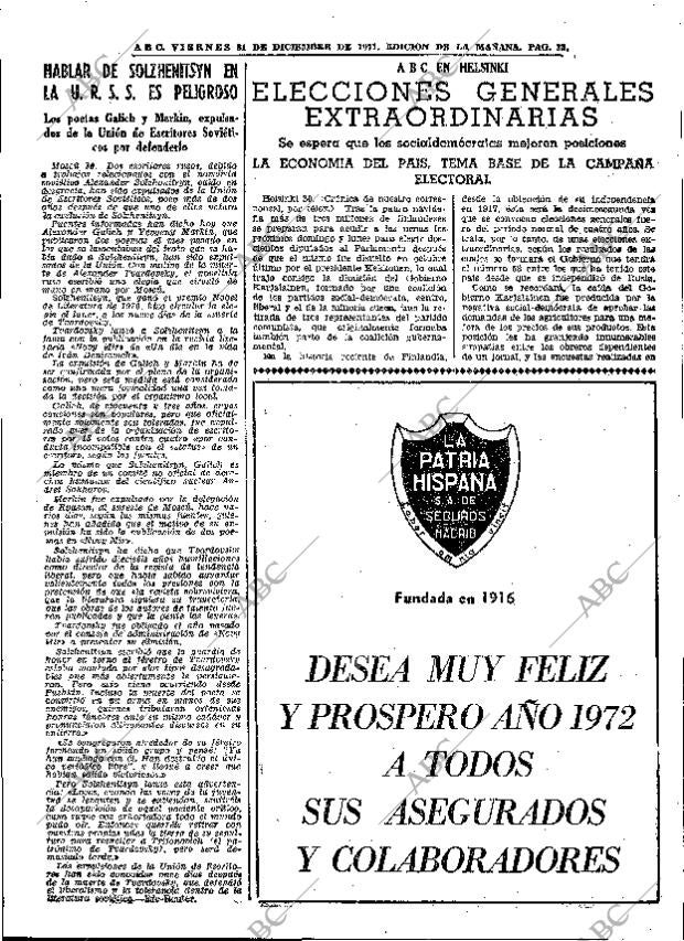 ABC MADRID 31-12-1971 página 33
