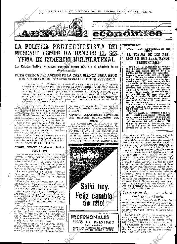 ABC MADRID 31-12-1971 página 61