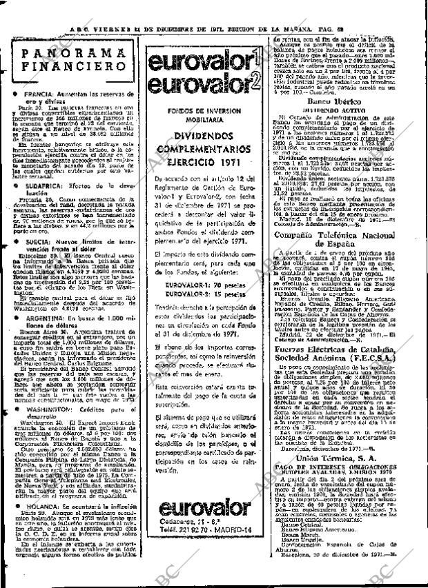 ABC MADRID 31-12-1971 página 62