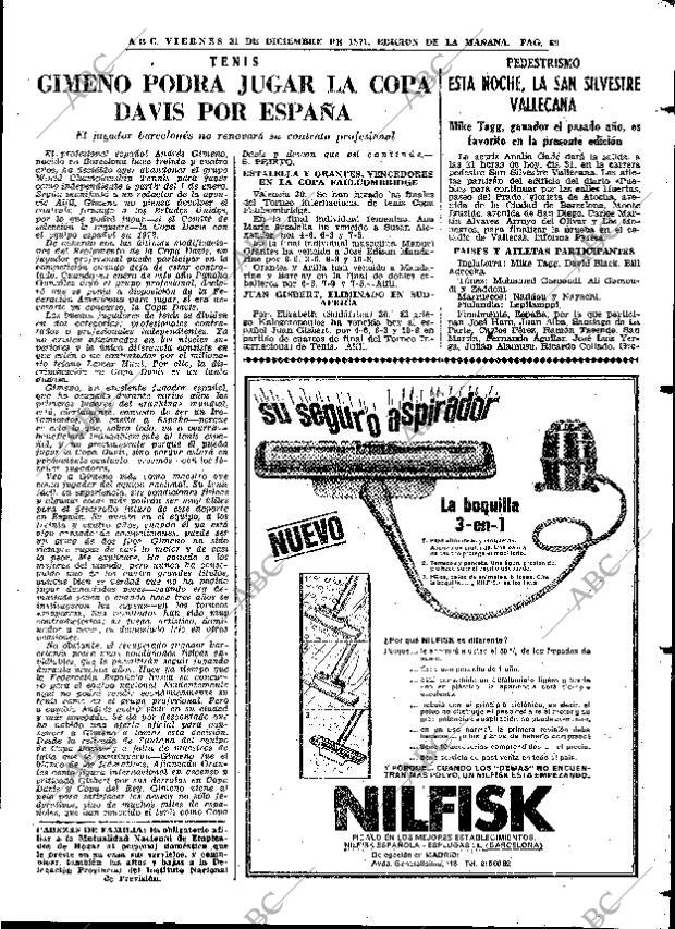 ABC MADRID 31-12-1971 página 69