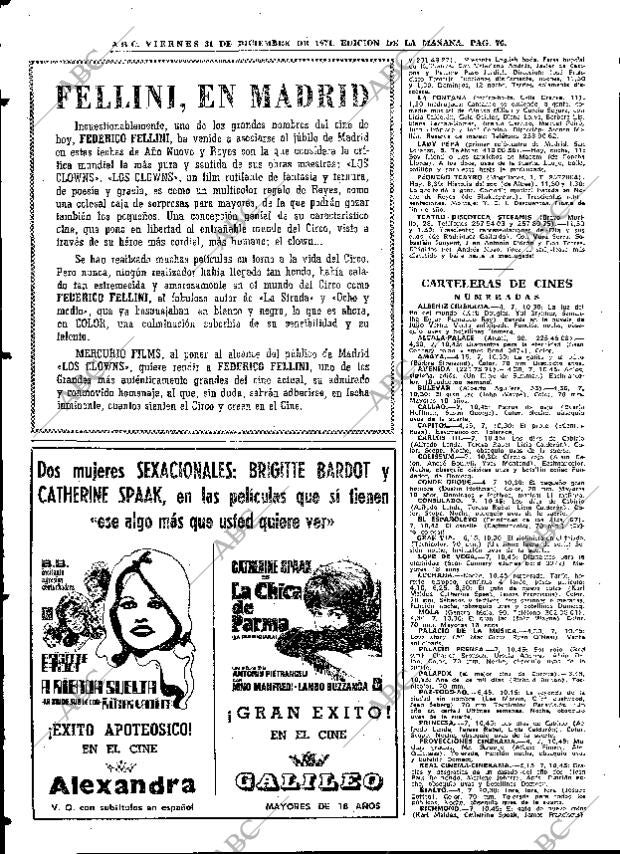 ABC MADRID 31-12-1971 página 76