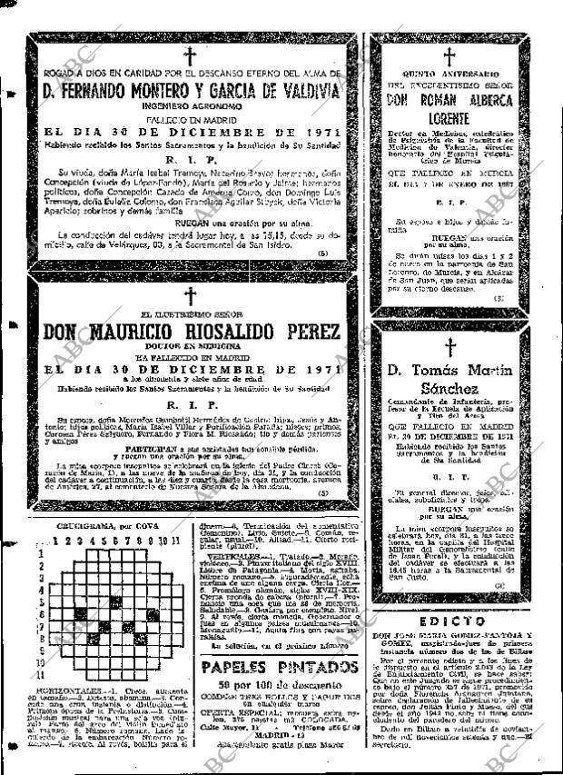 ABC MADRID 31-12-1971 página 90