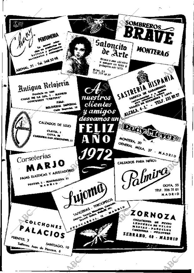 ABC MADRID 02-01-1972 página 10