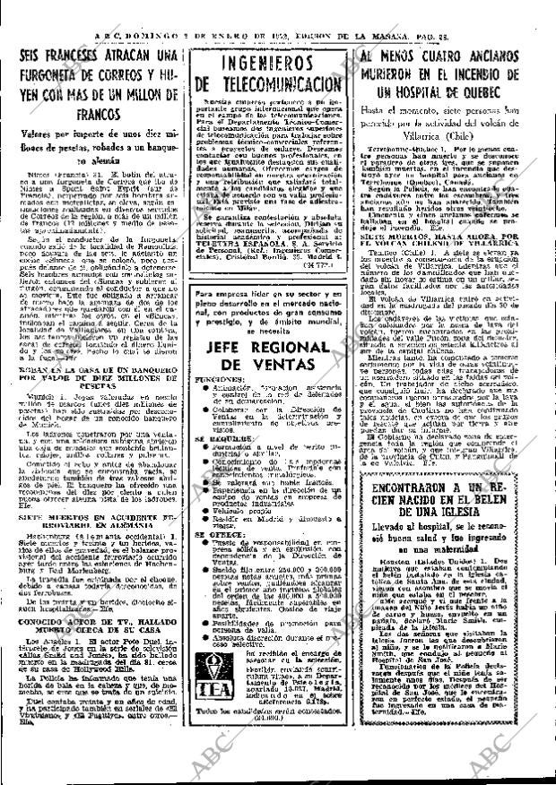 ABC MADRID 02-01-1972 página 28