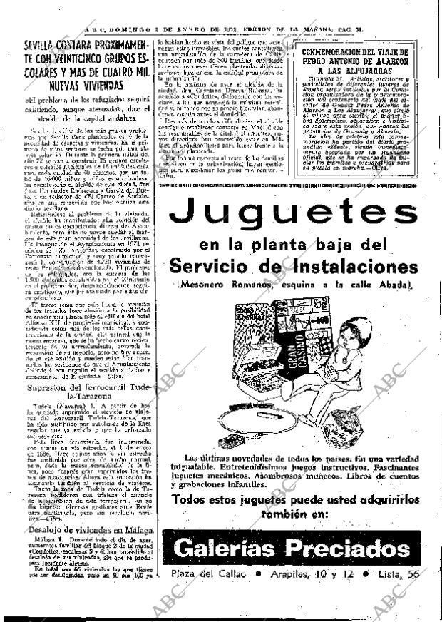 ABC MADRID 02-01-1972 página 31