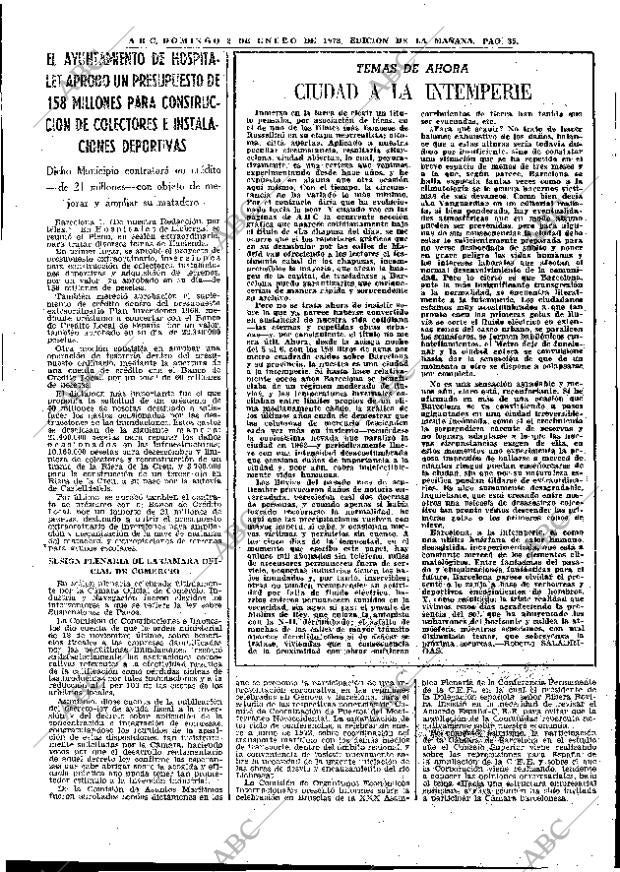 ABC MADRID 02-01-1972 página 35