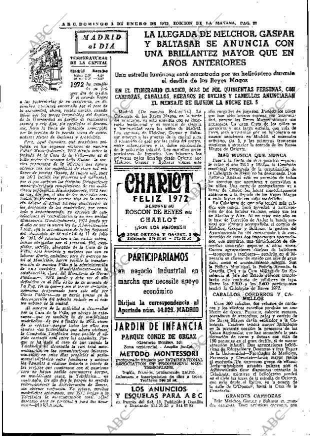 ABC MADRID 02-01-1972 página 37