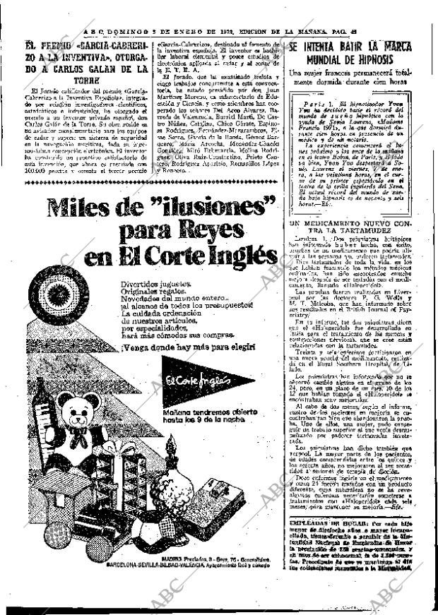 ABC MADRID 02-01-1972 página 47