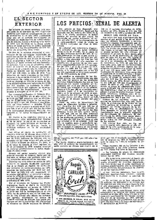 ABC MADRID 02-01-1972 página 50