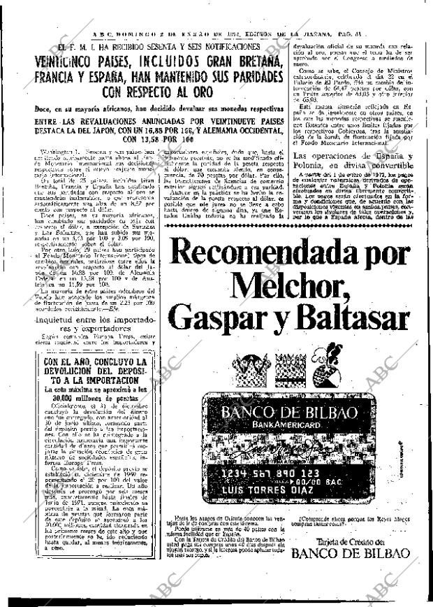 ABC MADRID 02-01-1972 página 53
