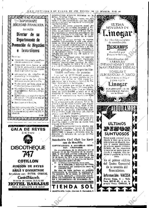ABC MADRID 02-01-1972 página 54
