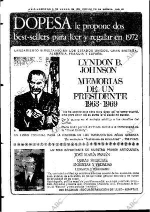 ABC MADRID 02-01-1972 página 66