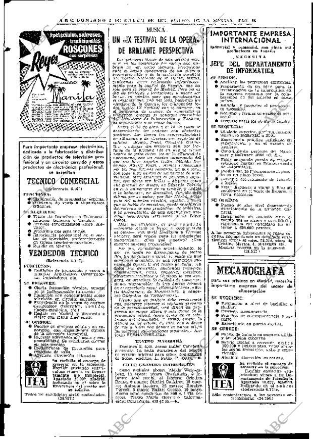 ABC MADRID 02-01-1972 página 68