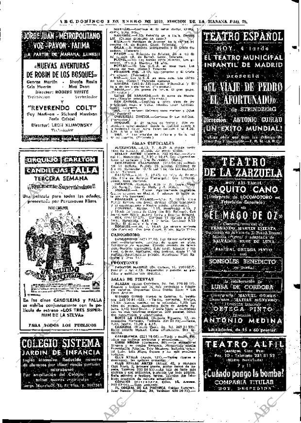 ABC MADRID 02-01-1972 página 75