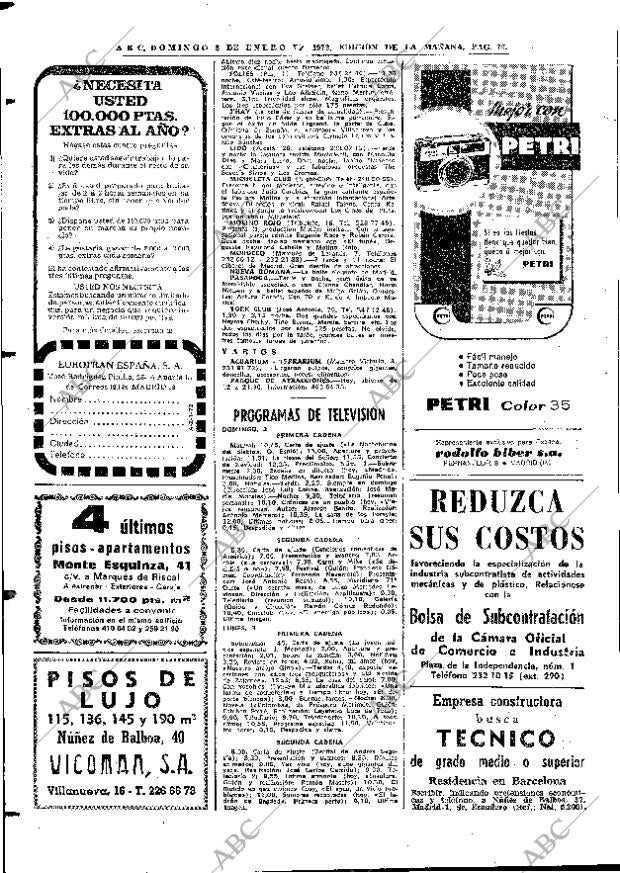 ABC MADRID 02-01-1972 página 76