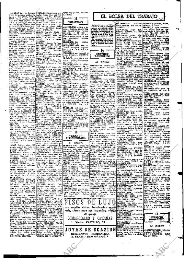 ABC MADRID 02-01-1972 página 81