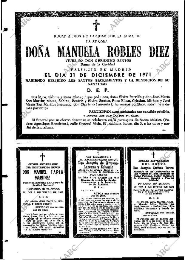 ABC MADRID 02-01-1972 página 86