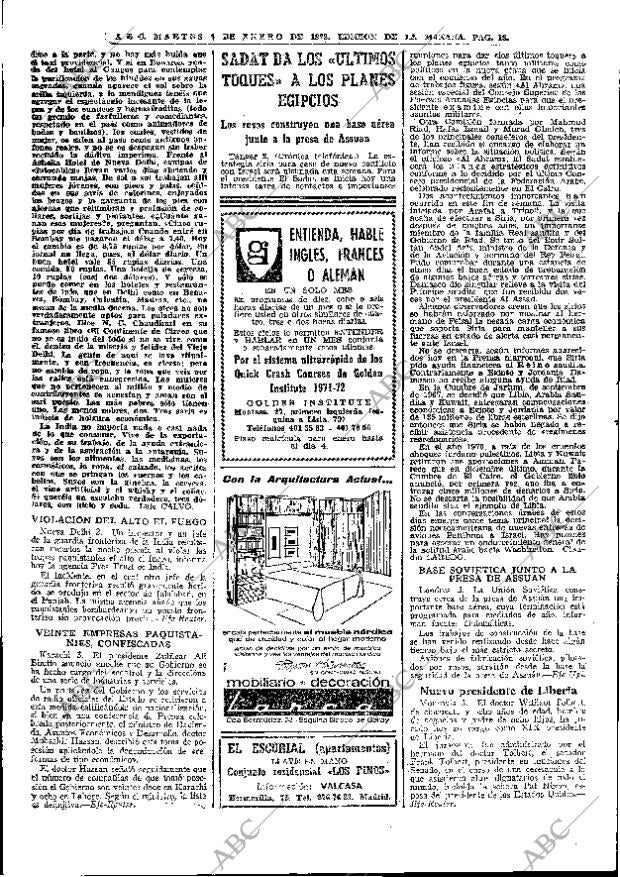 ABC MADRID 04-01-1972 página 18