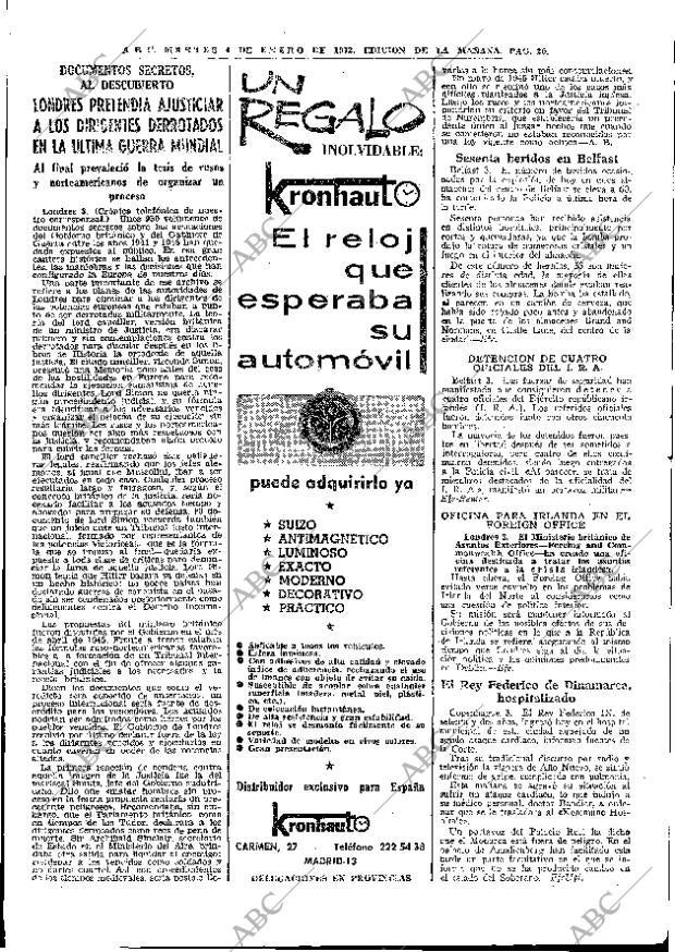 ABC MADRID 04-01-1972 página 20