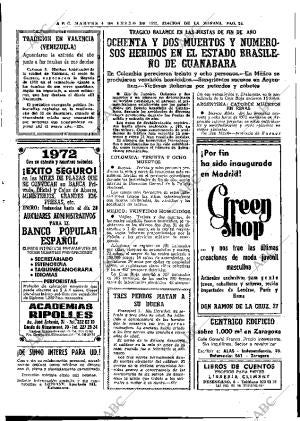 ABC MADRID 04-01-1972 página 25