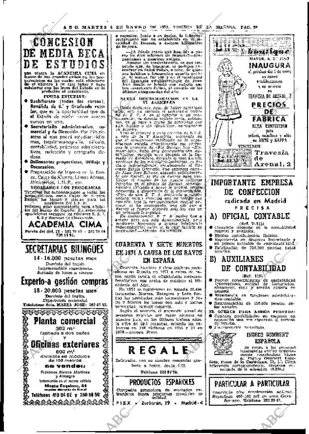 ABC MADRID 04-01-1972 página 30