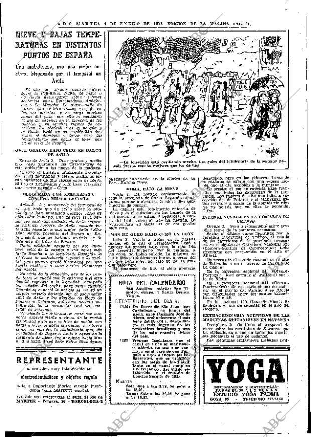 ABC MADRID 04-01-1972 página 31