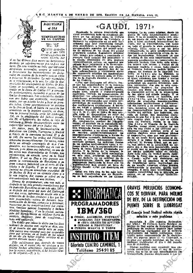 ABC MADRID 04-01-1972 página 37