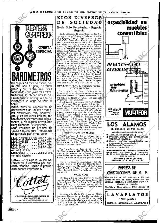 ABC MADRID 04-01-1972 página 44