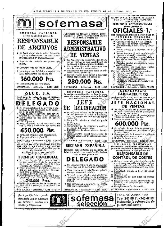 ABC MADRID 04-01-1972 página 46
