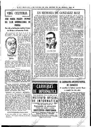 ABC MADRID 04-01-1972 página 47