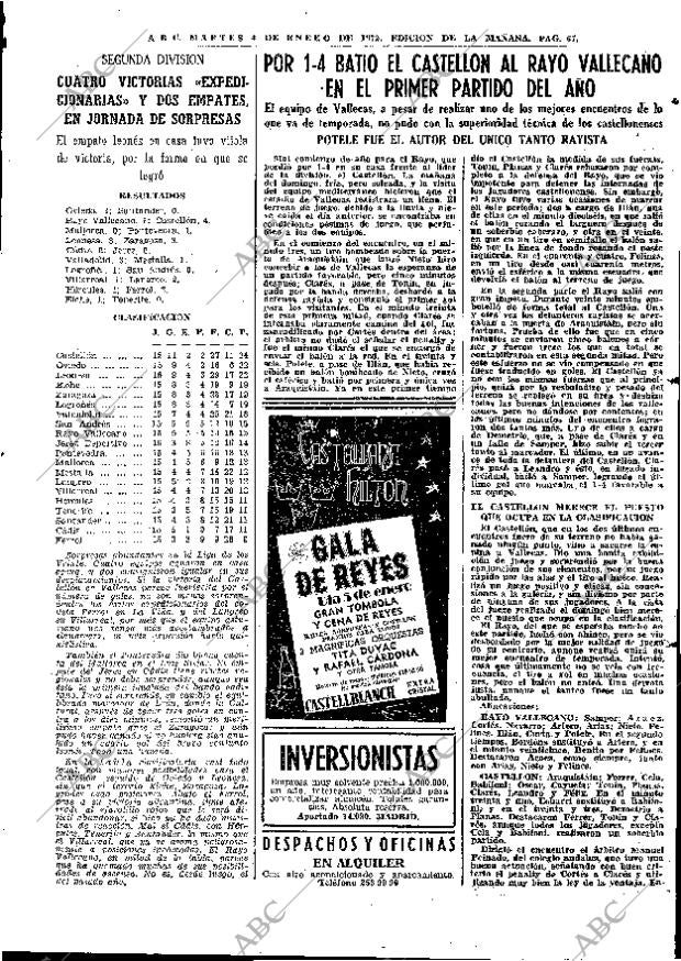 ABC MADRID 04-01-1972 página 67