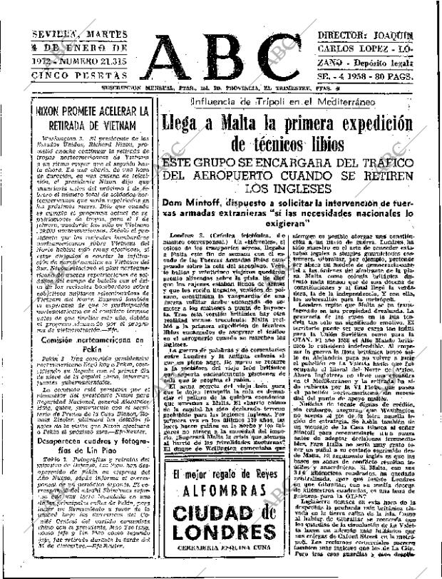 ABC SEVILLA 04-01-1972 página 15