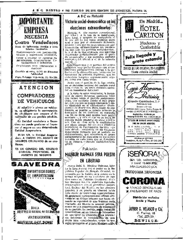 ABC SEVILLA 04-01-1972 página 18