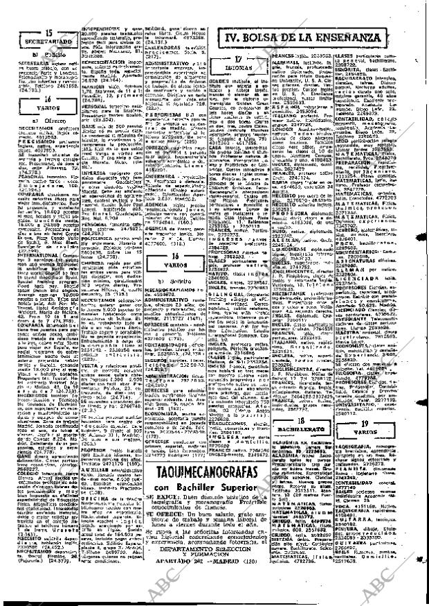 ABC MADRID 05-01-1972 página 85