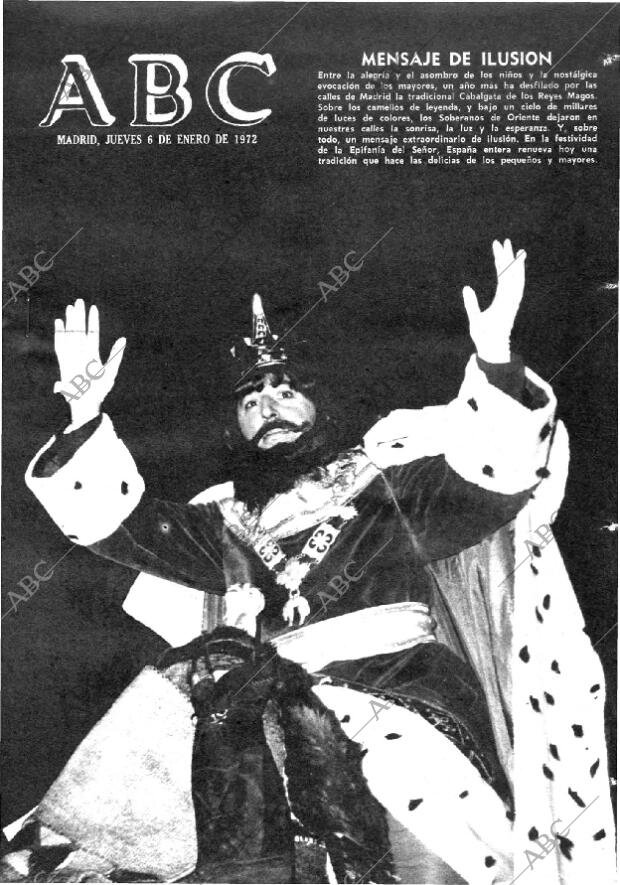 ABC MADRID 06-01-1972 página 1
